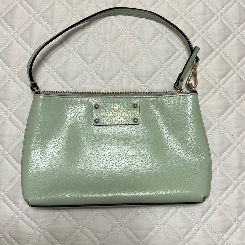 Kate Spade Mint Green Clutch